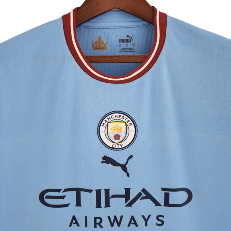 Camisa Masculina Manchester City I 2022/23 - Torcedor