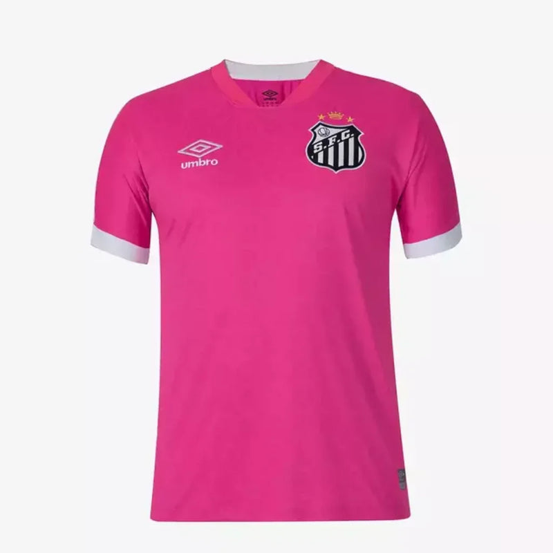 Camisa Umbro Santos 2023/24 - Outubro Rosa