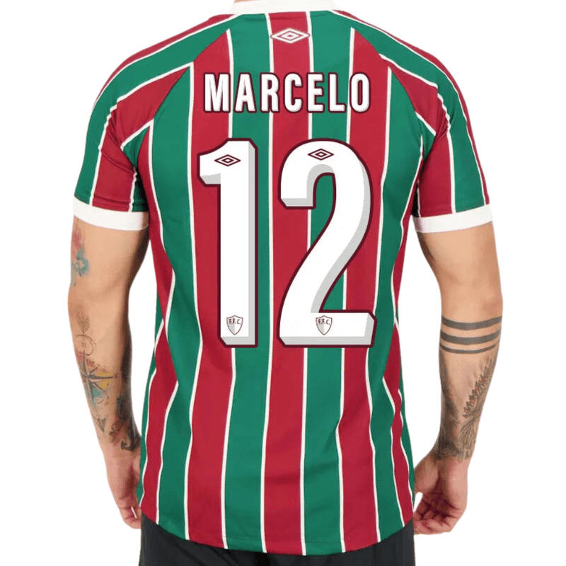 Camisa Masculina Fluminense I 2023/24 - Torcedor Marcelo 12