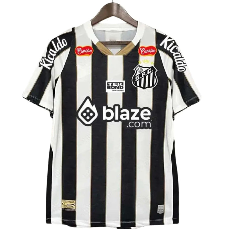 Camisa Masculina Santos Away 2023/24 - Todos os Patrocínios