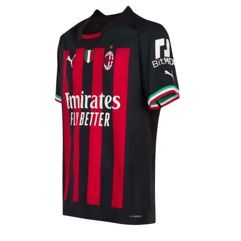 Camisa Masculina I Milan 2022/23 - Torcedor