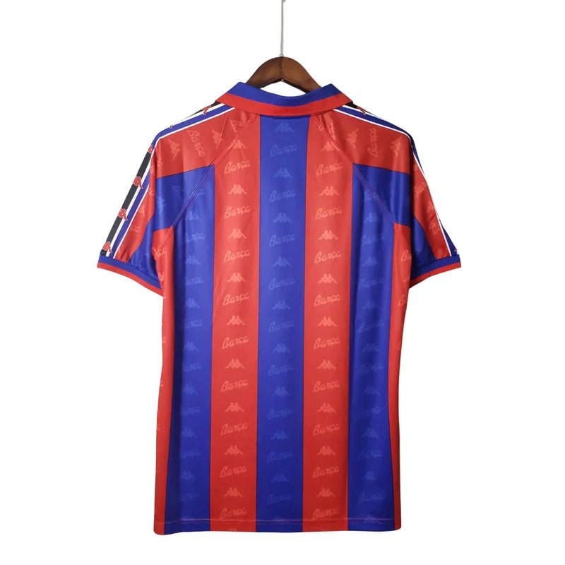 Camisa Masculina Retrô Barcelona 1996