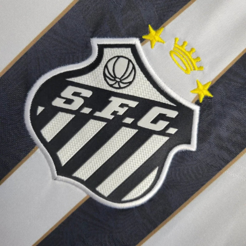 Camisa Masculina 2024/25 Santos Away - Todos os Patrocínios