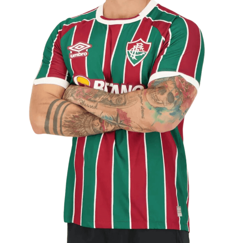 Camisa Masculina Fluminense I 2023/24 - Torcedor Marcelo 12