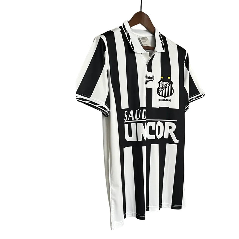 Camisa Masculina Retrô Santos away 1996