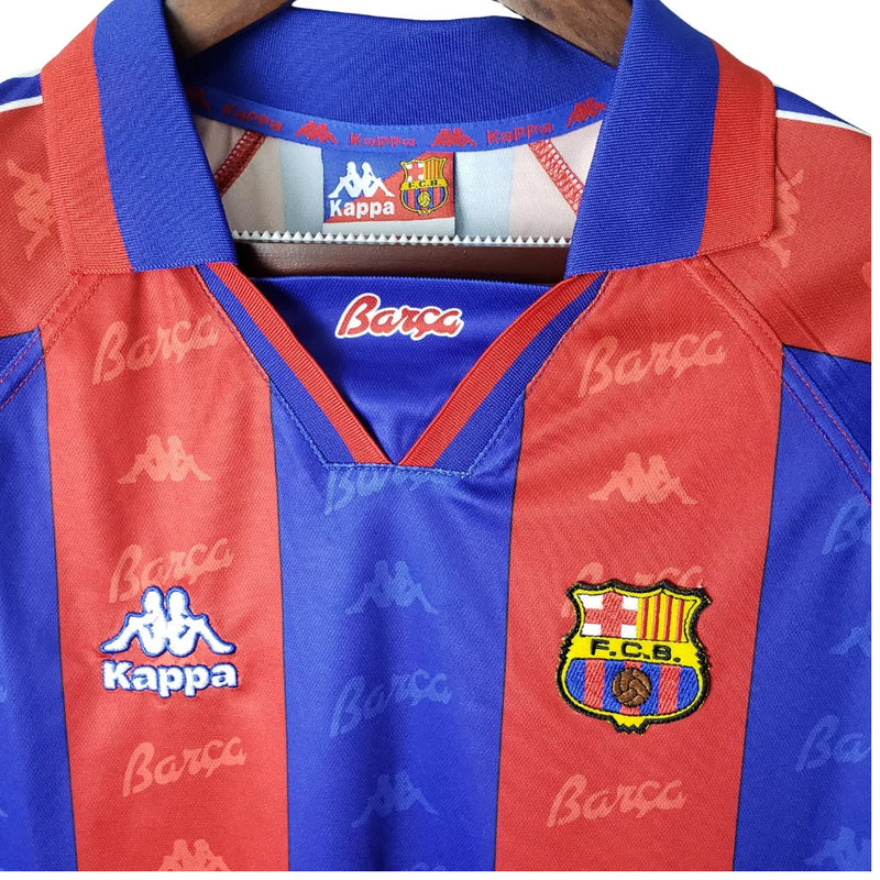 Camisa Masculina Retrô Barcelona 1996