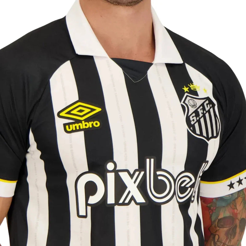 Camisa Masculina Santos I 2023 - Torcedor