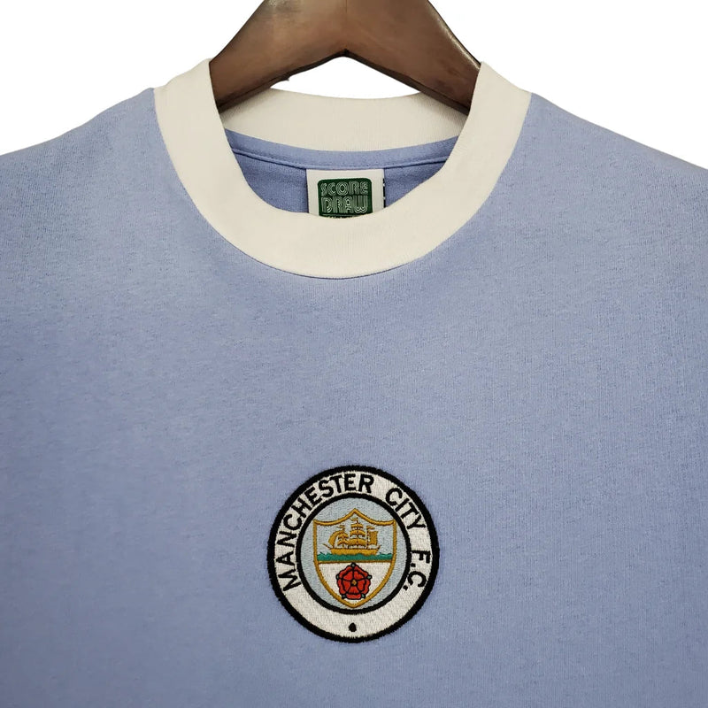 Camisa Masculina Manchester City Retrô 1972