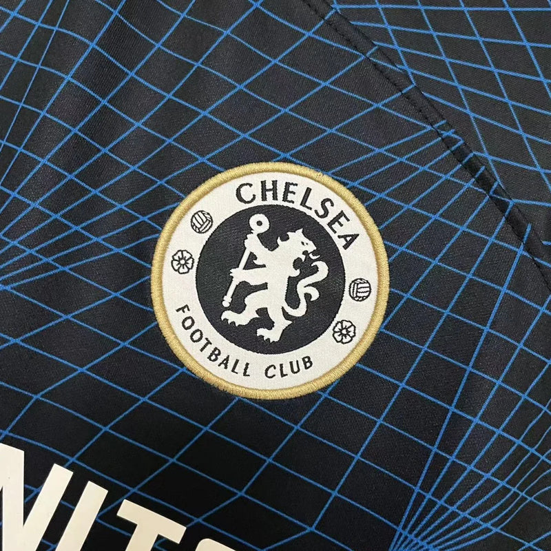 Camisa Masculina Chelsea II 2023/24- Patrocínios