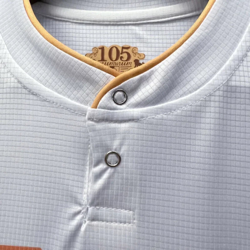 Camisa Masculina Fortaleza "105 Centenarium" - Branco