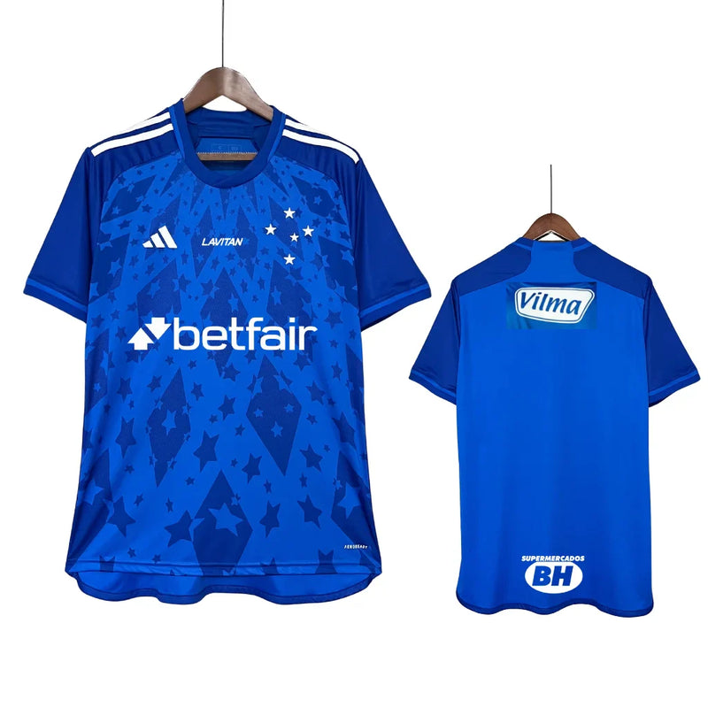 Camisa Masculina Cruzeiro I 2024/25 - Torcedor