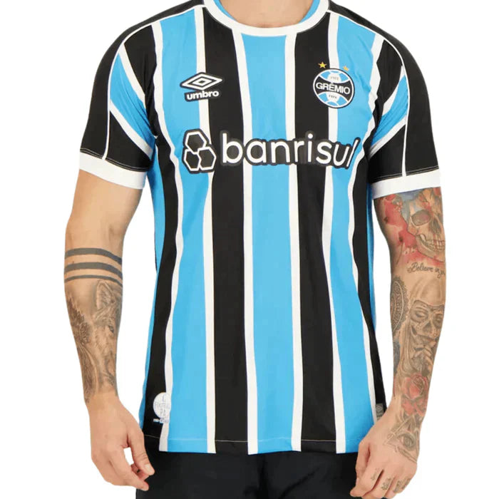 Camisa Masculina Grêmio I 2023/24 - Torcedor