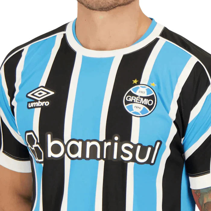 Camisa Masculina Grêmio I 2023/24 - Torcedor