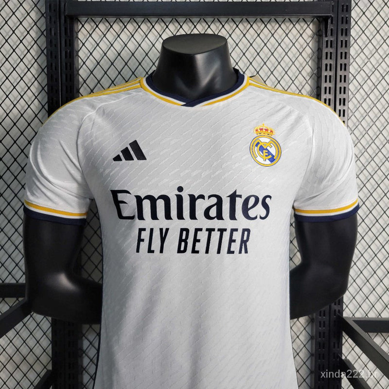 Camisa Masculina I Real Madrid 2023/24 - Jogador