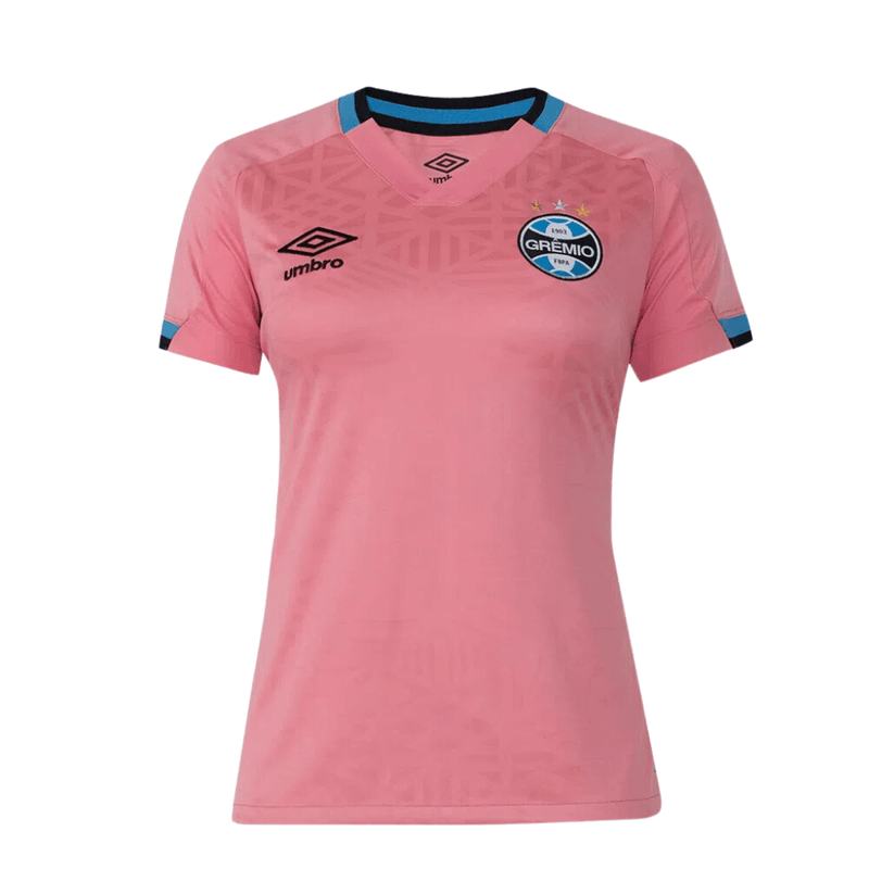 Camisa Feminina Grêmio Outubro Rosa 2022/23 - Torcedor