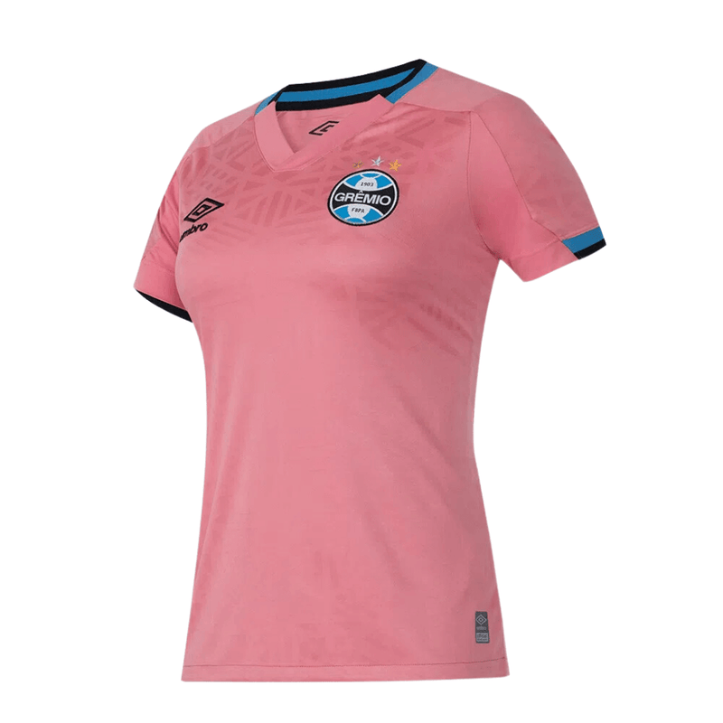 Camisa Feminina Grêmio Outubro Rosa 2022/23 - Torcedor