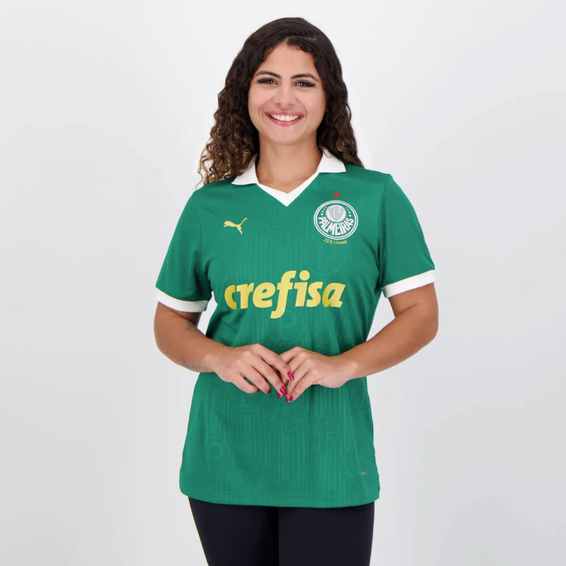 Camisa Feminina Palmeiras I 2024/25 - Torcedor