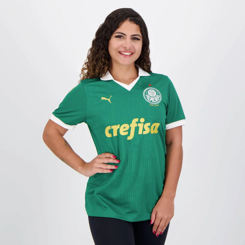 Camisa Feminina Palmeiras I 2024/25 - Torcedor