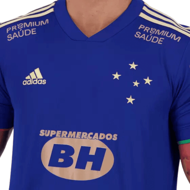 Camisa Masculina Cruzeiro Centenário I 21/22 - Torcedor