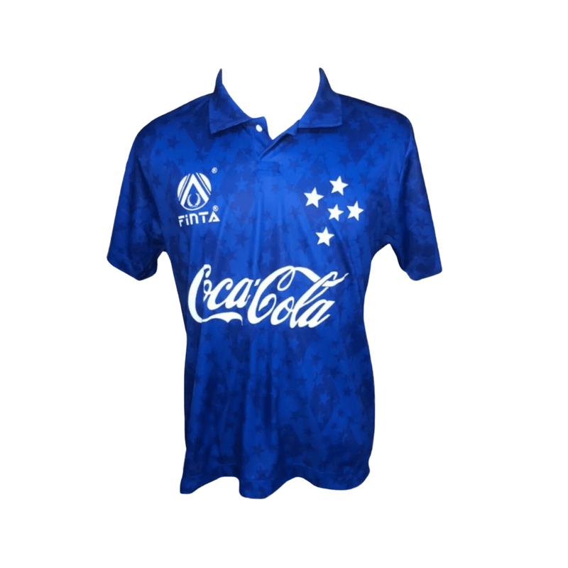 Camisa Masculina Cruzeiro Retrô Ronaldo 1993/94 - Torcedor