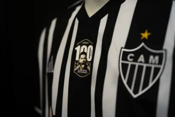 Camisa Masculina Atlético Mineiro I Hulk 100 Gols 2023/24 - Torcedor