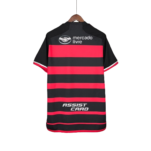 Camisa Masculina Flamengo I 2024/25 - Torcedor Patrocínios + Patch