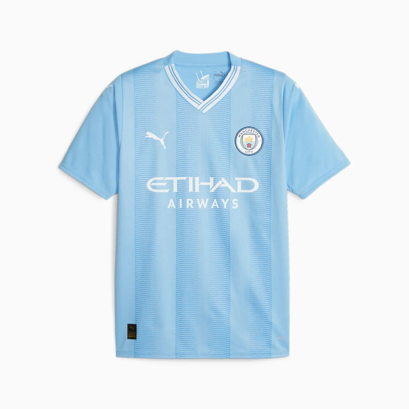 Camisa Masculina Manchester City I 2023/24 - Torcedor