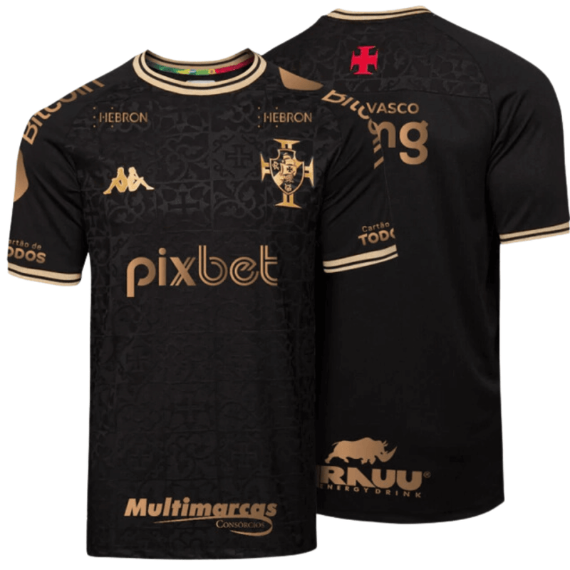 Camisa Masculina Vasco III 2022/23 - Patrocinadores